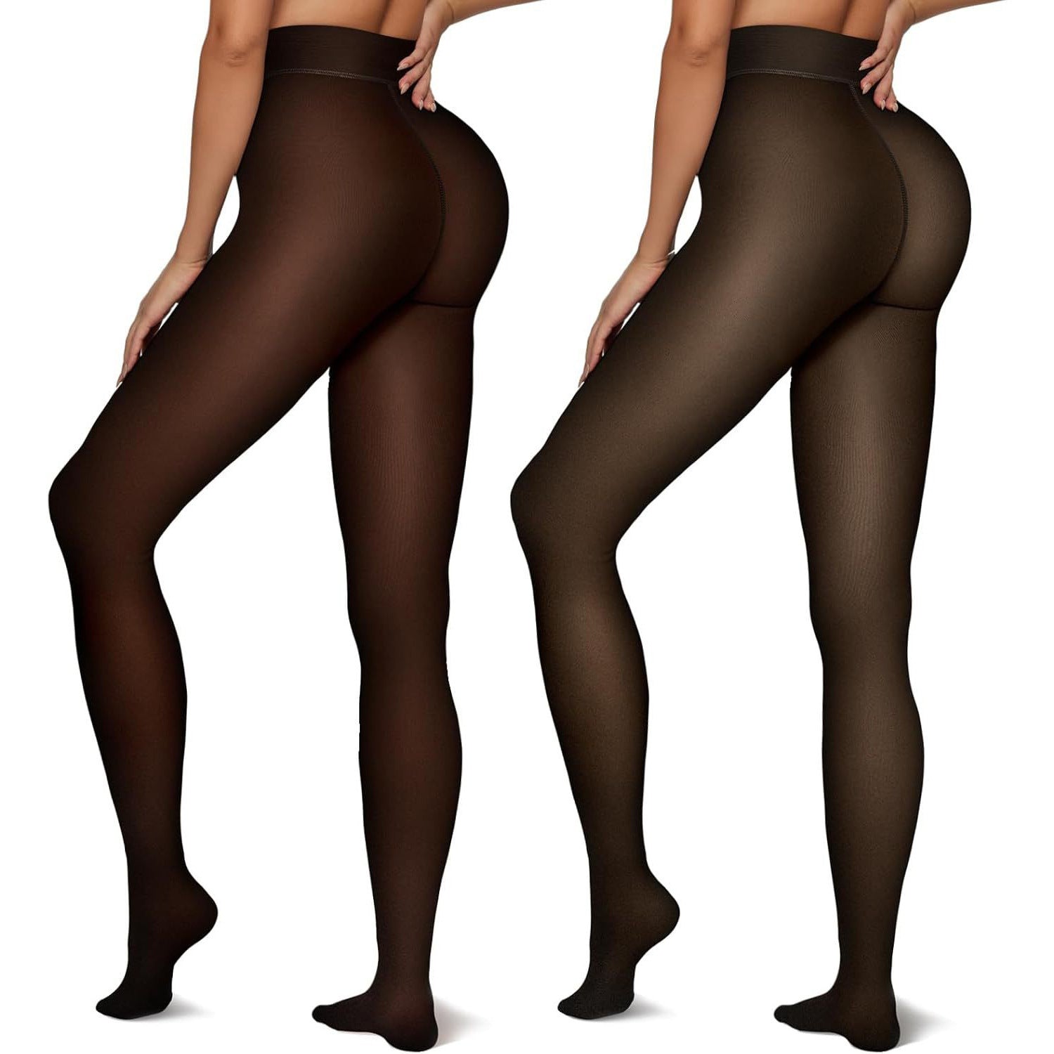 High Waisted Thermal Tights for Women